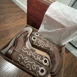 Circle G Brown Western Boots